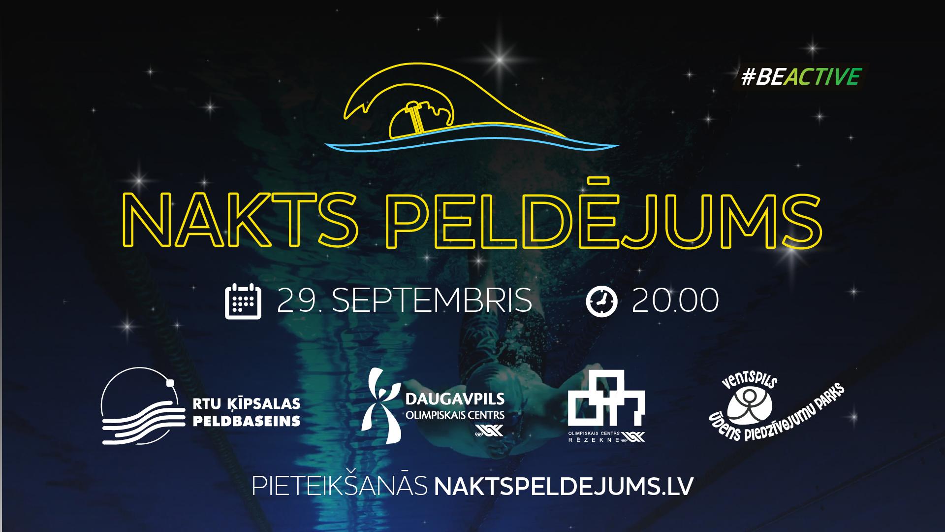 Nakts Peldējums Ventspilī